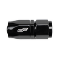 -4 AN Straight Female Hose End Fitting - Black