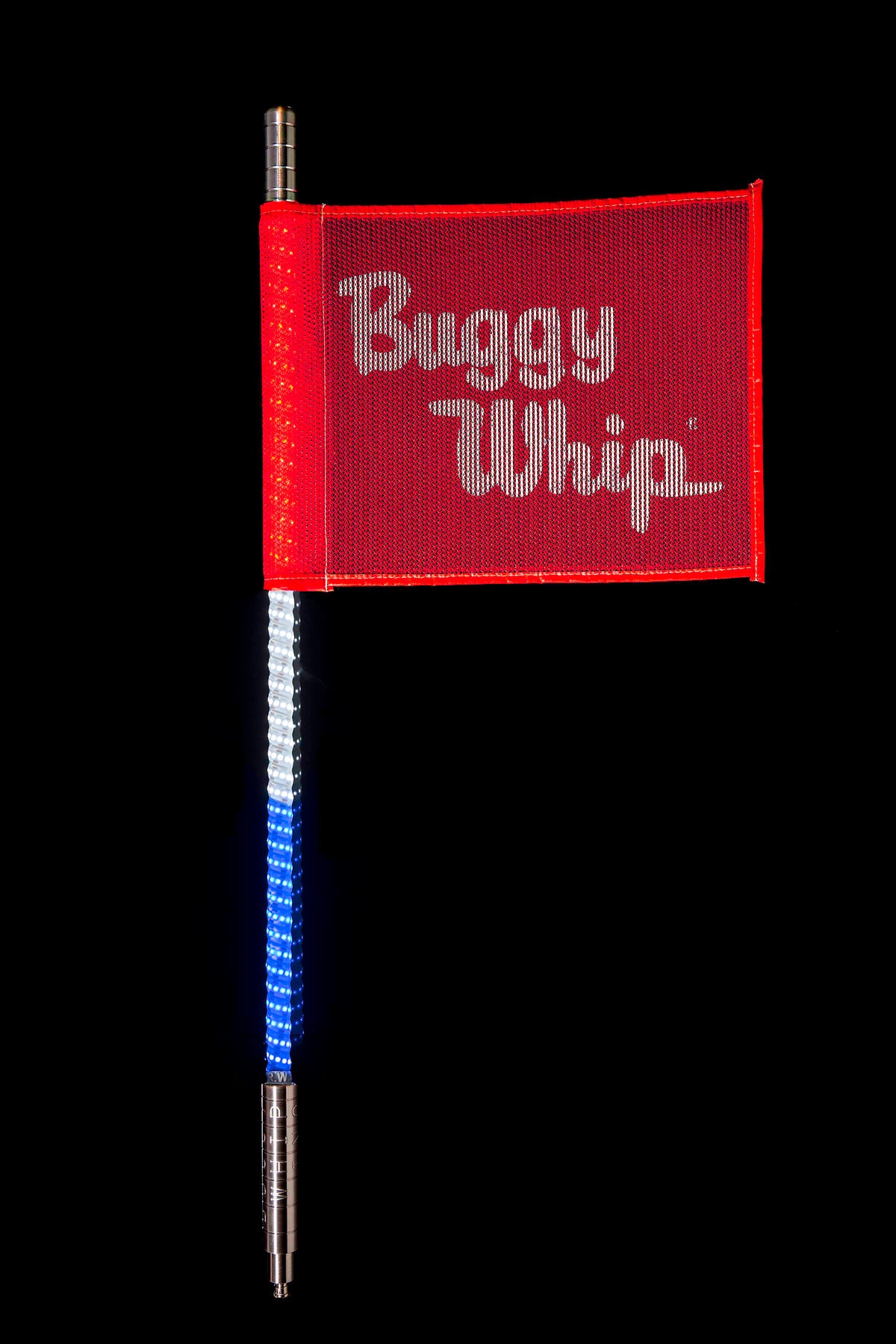Buggy Whip LED Whip - Red/White/Blue Combo